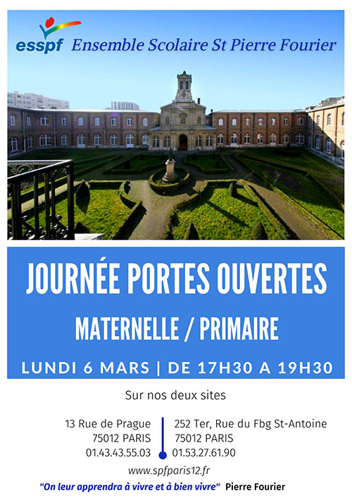 You are currently viewing Journée Portes Ouvertes – Maternelle/Primaire