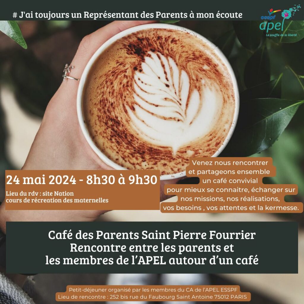 Lire la suite à propos de l’article Café des parents