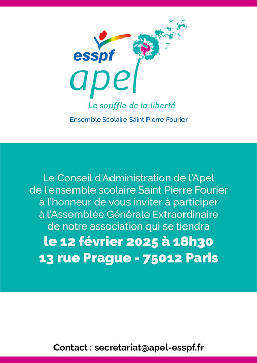 You are currently viewing Les nouveaux statuts de l’Apel ESSPF