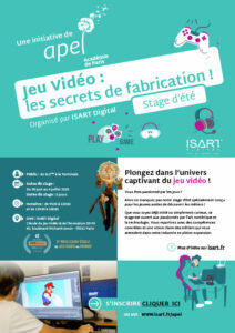 Lire la suite à propos de l’article Stages d’été, jeu vidéo : les secrets de fabrication !