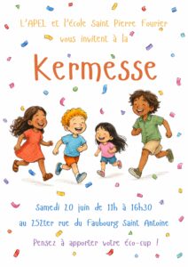 Lire la suite à propos de l’article Kermesse – Merci !