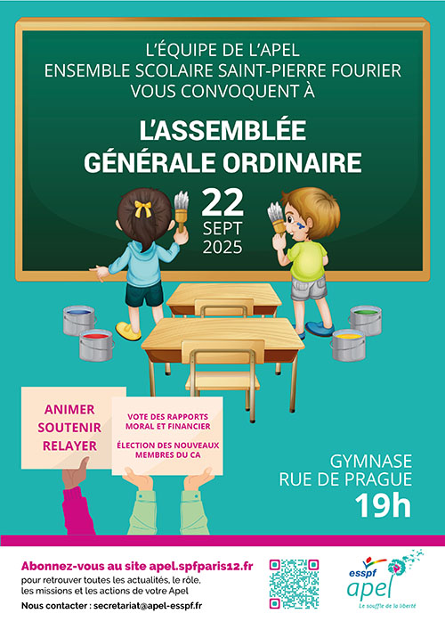 You are currently viewing Convocation Assemblée Générale Ordinaire 2025