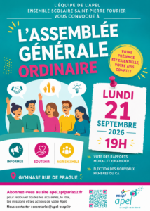 Lire la suite à propos de l’article AGO sept 2026